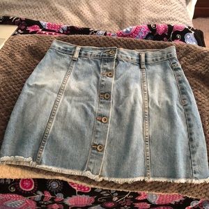 Forever 21 Jean Skirt